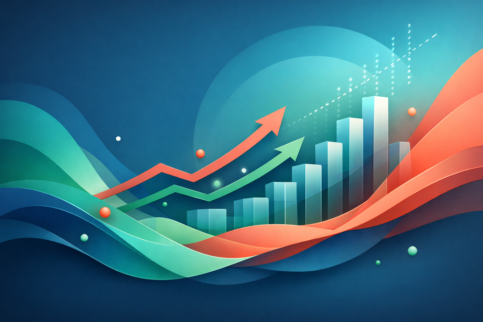 Market growth visualization